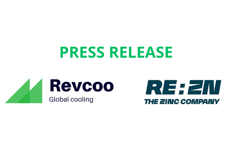 PRESS RELEASE : Revcoo partners with Reazn to decarbonise the zinc industry